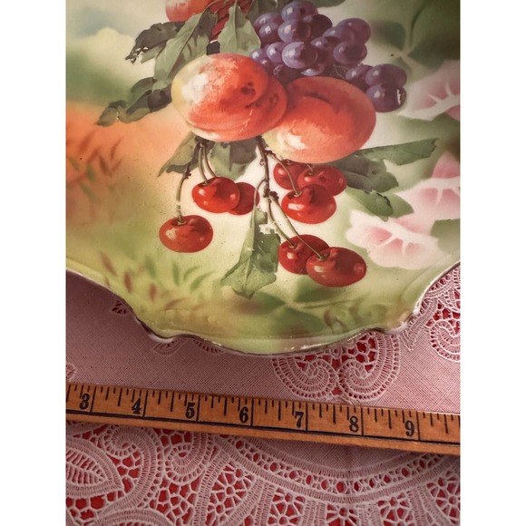 Vintage large decorative hanging bowl- Victoria Austria - Picture 6 of 12